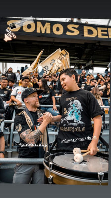Linkin Park - Dave Farrell at LAFC in Los Angeles 04/21/2019