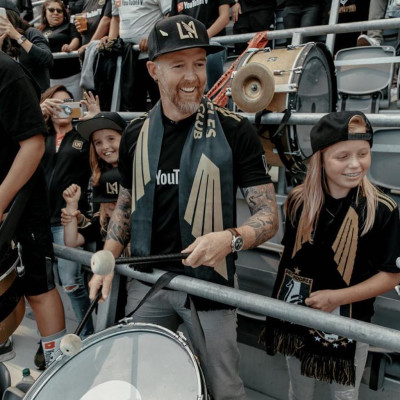 Linkin Park - Dave Farrell at LAFC in Los Angeles 04/21/2019