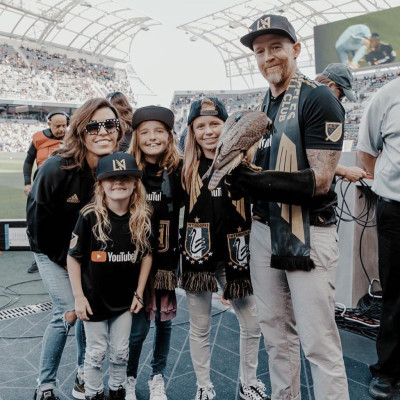 Linkin Park - Dave Farrell at LAFC in Los Angeles 04/21/2019