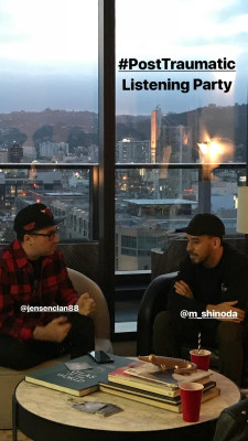 Linkin Park - Mike Shinoda Listening to the Album Post Traumatic in LA 05/21/18
