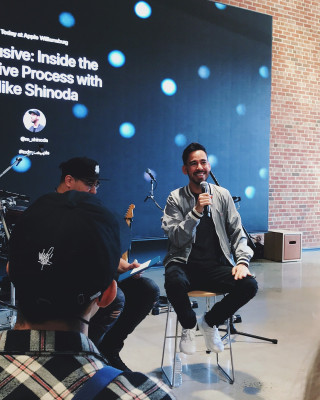 Linkin Park - Mike Shinoda at Apple Williamsburg in New York 06/21/2018