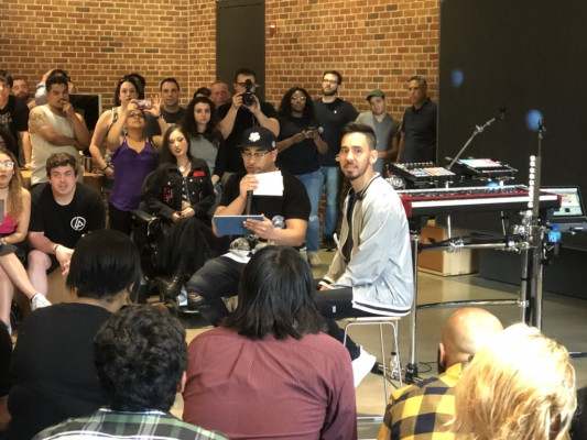 Linkin Park - Mike Shinoda at Apple Williamsburg in New York 06/21/2018