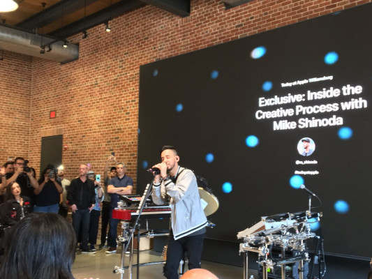Linkin Park - Mike Shinoda at Apple Williamsburg in New York 06/21/2018