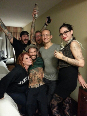 Linkin Park - Chester Bennington at Fall US Tour in Fort Myers, Florida 09/21/13