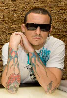 Linkin Park - Chester Bennington for Club Tattoo in Las Vegas 03/21/2009 