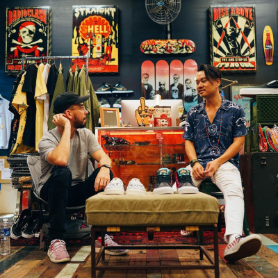 Linkin Park - Mike Shinoda at Sabotage Studio in Singapore 08/21/2018