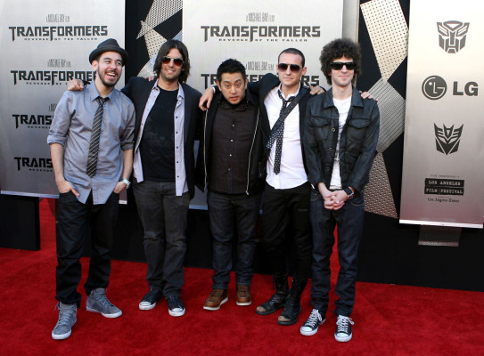 Linkin Park at LA Premiere of Transformers Revenge Of The Fallen 06/22/2009