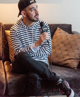 Linkin Park - Mike Shinoda at 94.9 The Rock FM in Toronto 06/22/2018