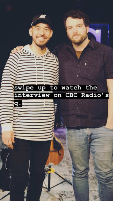 Linkin Park - Mike Shinoda at q Radio in Toronto 06/22/2018