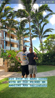 Linkin Park - Joe Hahn in Hawaii 01/23/2019
