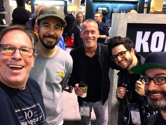 Linkin Park - Mike Shinoda at NAMM Show in Anaheim 01/24/2019
