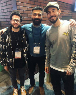Linkin Park - Mike Shinoda at NAMM Show in Anaheim 01/24/2019