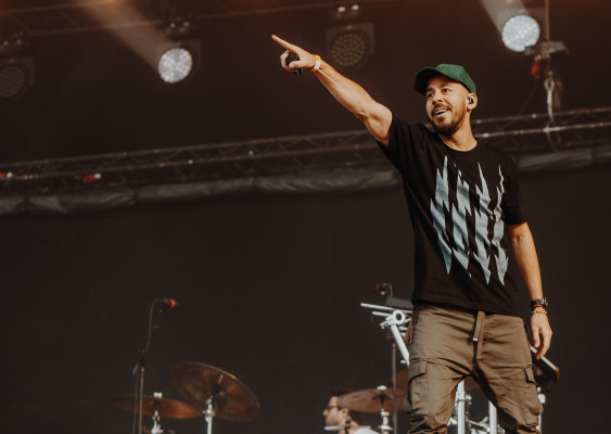 Linkin Park - Mike Shinoda at Rock en Seine in Paris 08/24/2018