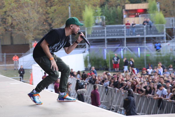 Linkin Park - Mike Shinoda at Rock en Seine in Paris 08/24/2018