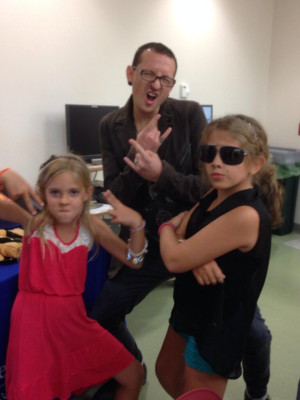 Linkin Park - Chester Bennington at Cardon Childrens Medical Center 10/25/2013