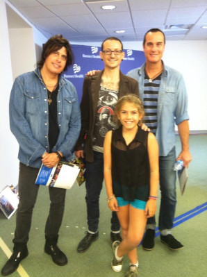 Linkin Park - Chester Bennington at Cardon Childrens Medical Center 10/25/2013