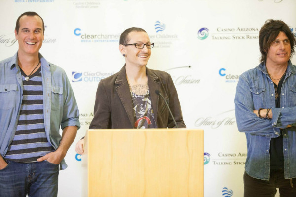 Linkin Park - Chester Bennington at Cardon Childrens Medical Center 10/25/2013