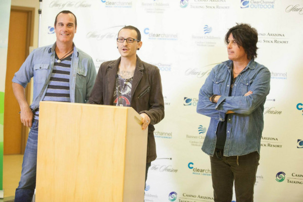 Linkin Park - Chester Bennington at Cardon Childrens Medical Center 10/25/2013
