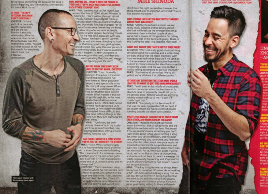 Linkin Park - Paul Harries Photoshoot 10/25/2014