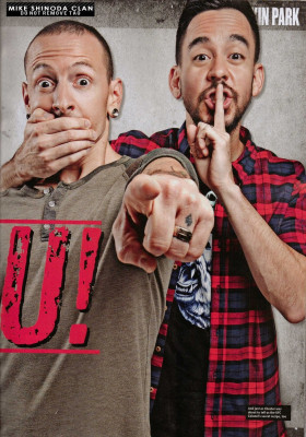 Linkin Park - Paul Harries Photoshoot 10/25/2014
