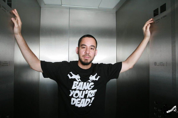 Linkin Park - Elevator Photoshoot in Paris 04/26/2007
