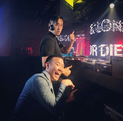 Linkin Park - Joe Hahn at Mark&amp;Lona Party in Seoul 04/26/2018