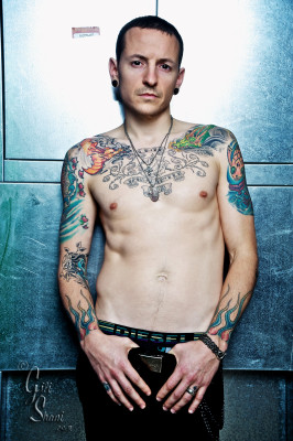 Linkin Park - Chester Bennington for Tattoo Wier Germany 02/27/2010