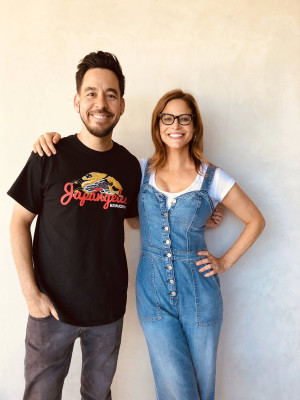 Linkin Park - Mike Shinoda at Andrea Savage Grown-Up Woman 10/28/2019