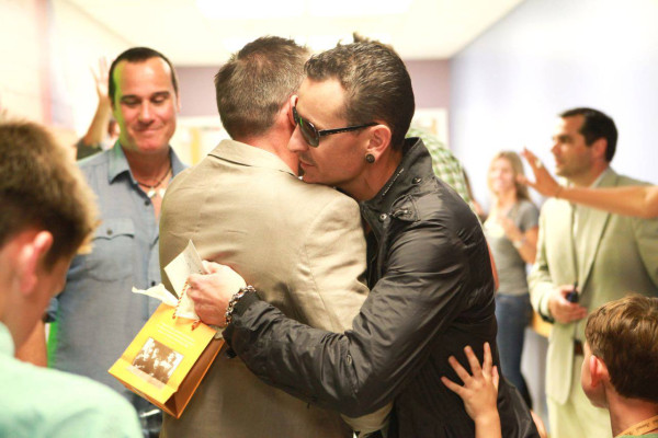 Linkin Park in Primary Childrens Medical Center in Utah 06/28/2013