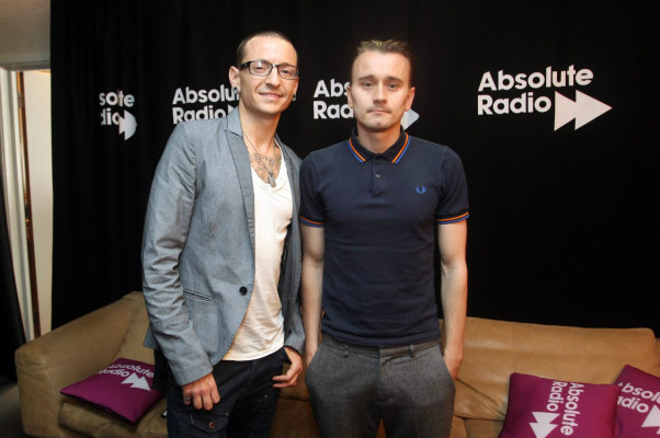 Linkin Park - Chester Bennington at Absolute Radio in London 05/29/2012