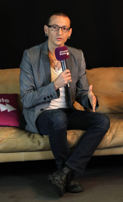 Linkin Park - Chester Bennington at Absolute Radio in London 05/29/2012