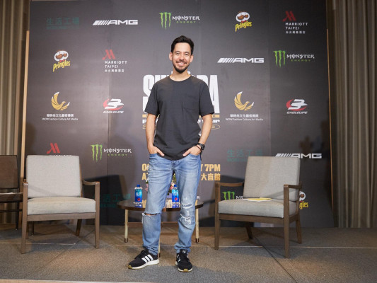 Linkin Park - Mike Shinoda at Taipei Press Conference 08/29/2019