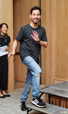 Linkin Park - Mike Shinoda at Taipei Press Conference 08/29/2019