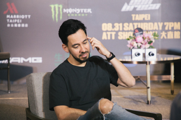Linkin Park - Mike Shinoda at Taipei Press Conference 08/29/2019
