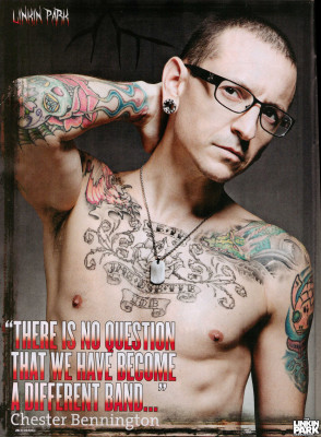 Linkin Park - Paul Harries Photoshoot for Kerrang! 05/29/2012