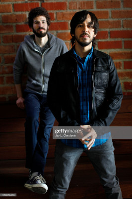 Linkin Park - Mike and Brad by Jay L. Clendenin for Los Angeles Times 07/30/2010