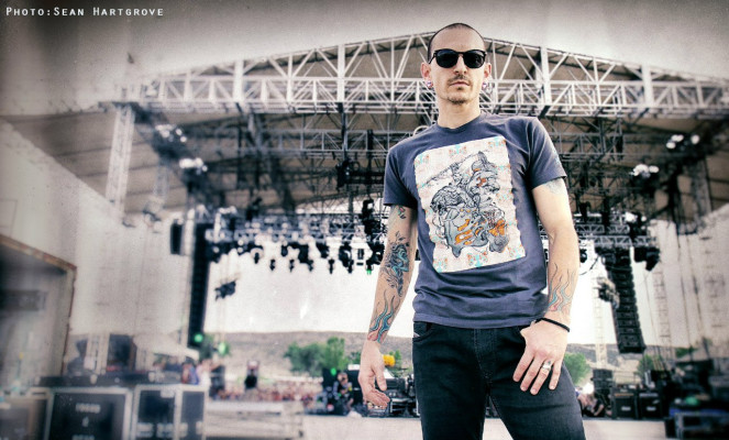 Linkin Park - Chester Bennington by Sean Hartgrove for Ink Spired 07/30/2015