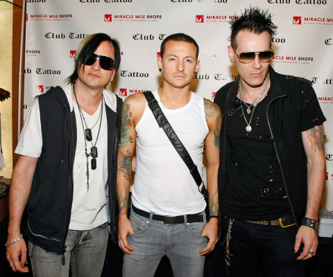 Linkin Park - Chester Bennington opening Club Tattoo in Las Vegas 07/04/2009