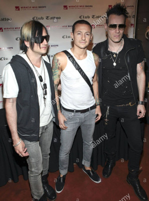 Linkin Park - Chester Bennington opening Club Tattoo in Las Vegas 07/04/2009
