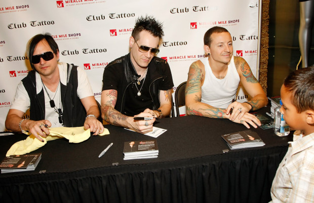 Linkin Park - Chester Bennington opening Club Tattoo in Las Vegas 07/04/2009