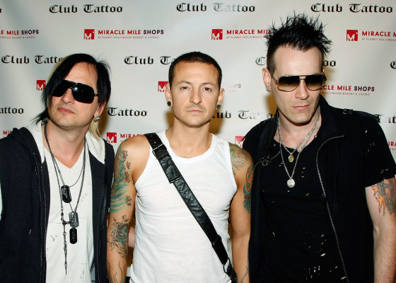 Linkin Park - Chester Bennington opening Club Tattoo in Las Vegas 07/04/2009