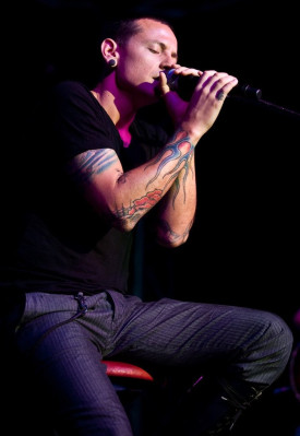 Linkin Park - Chester Bennington opening Club Tattoo in Las Vegas 07/04/2009