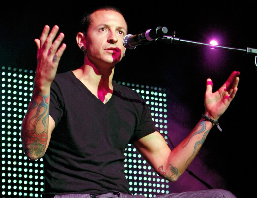 Linkin Park - Chester Bennington opening Club Tattoo in Las Vegas 07/04/2009