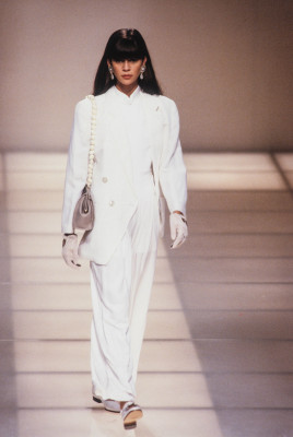 Lisa Barbuscia for Emporio Armani SS 1990