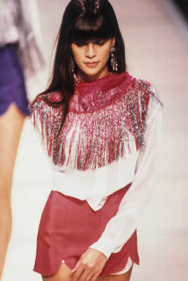 Lisa Barbuscia for Emporio Armani SS 1990