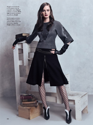 Lisa Cant for Glamour Italy September 2013