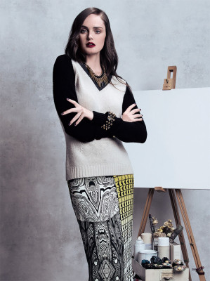 Lisa Cant for Glamour Italy September 2013