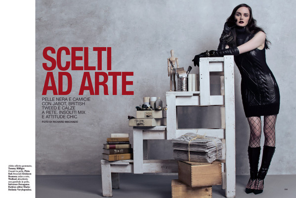 Lisa Cant for Glamour Italy September 2013