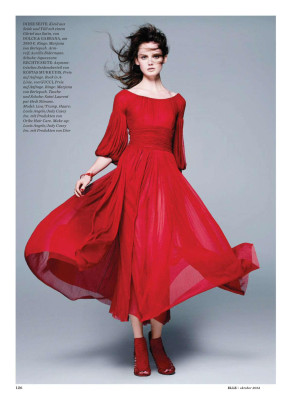 Lisa Cant for Elle Germany October 2014