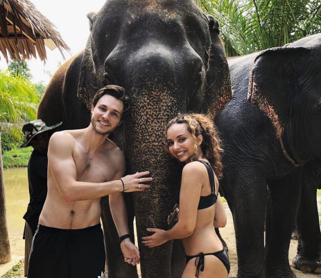 Little Mix - Jade Thirlwall at Krabi Elephant Sanctuary, Thailand January 2019